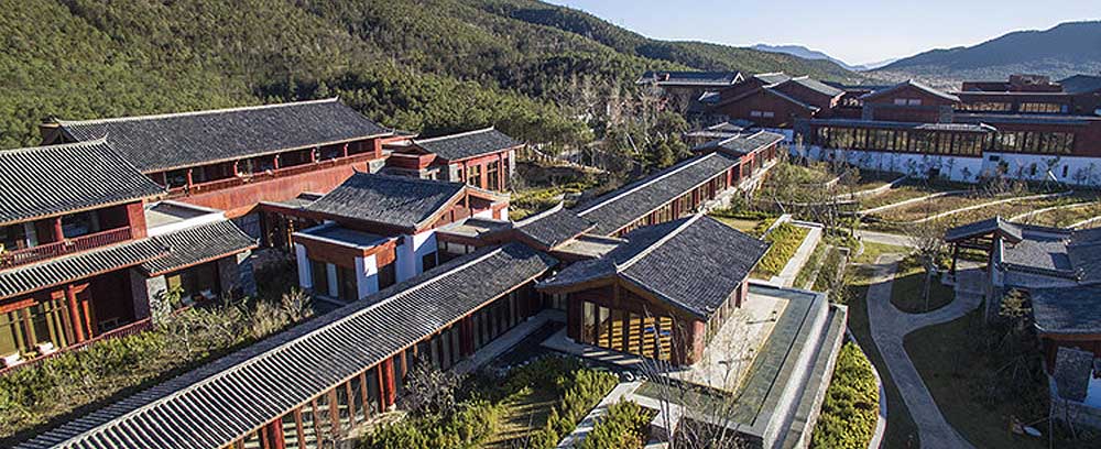 Jinmao Purelax Mountain Hotel Lijiang丽江金茂君悦雪山酒店外景